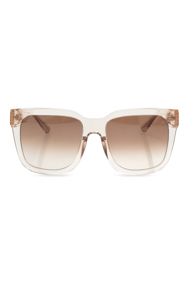 Linda Farrow logo sunglasses